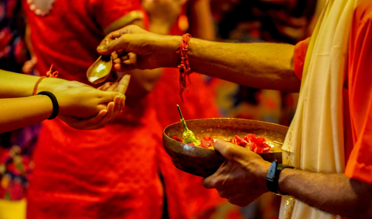 Durga Puja celebration with Goddess Durga idol